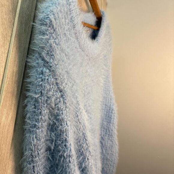 Baby Blue Elle Grey Sweater - Picture 5 of 5